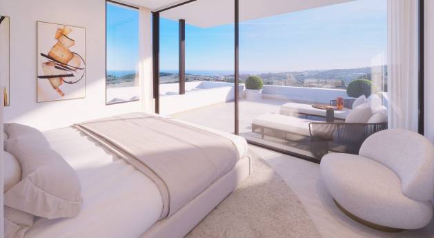 Exclusive villas in Estepona with Sea views