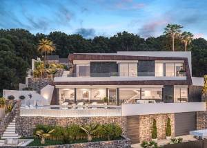 Villas with ocean views in Calpe | New construction on the Northern Costa Blanca