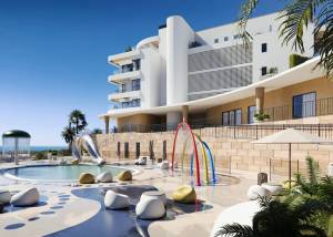 Apartamentos en Las Lagunas de Mijas con vistas al mar