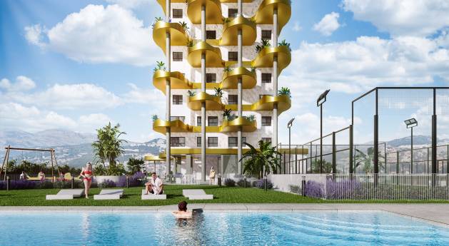 Apartments in Calpe with sea views