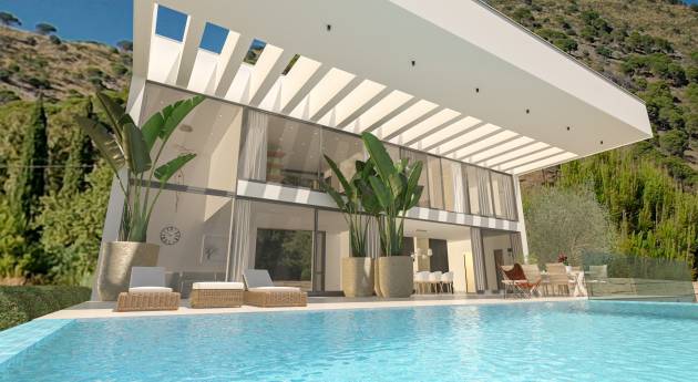 Luxury villa in Mijas with sea views