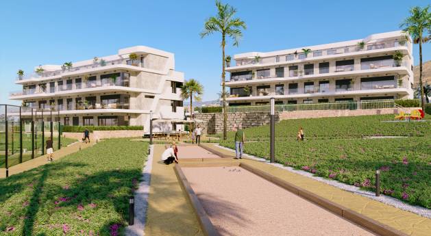 Apartments in Finestrat with sea views