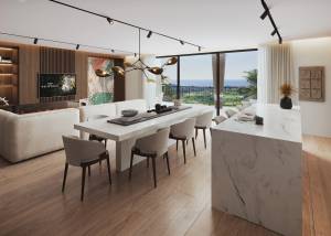 Apartamentos en Las Lagunas de Mijas con vistas al mar