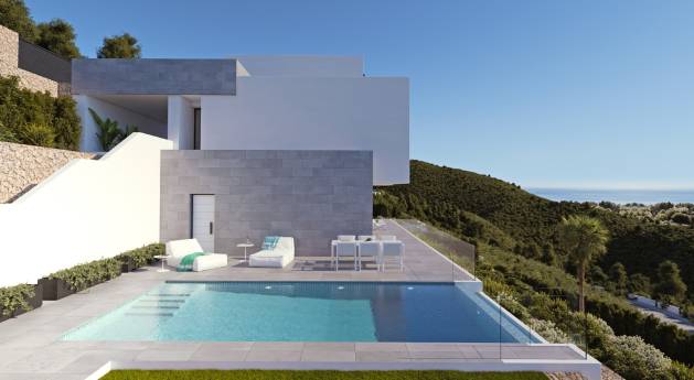Villas in Altea with sea views