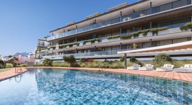 Exclusieve bungalows in Estepona met uitzicht op zee