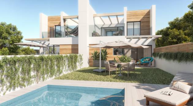 Townhouses in Alfaz del Pi: comfort and modern style