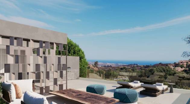 Exclusive townhouses in Ojén with sea views