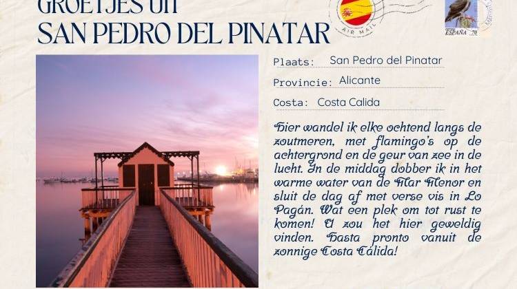 Saludos desde San Pedro del Pinatar