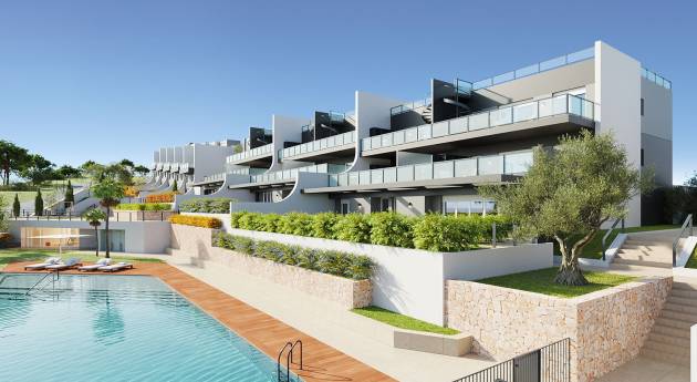 Apartments in Finestrat with sea views