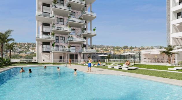Apartments and penthouses in Calpe with sea views