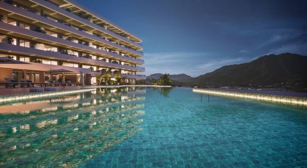 Residential in Estepona with Sea Views