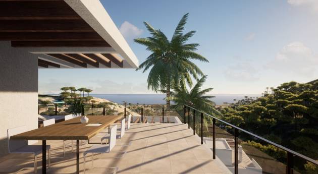 Appartementen in Calahonda met uitzicht op zee