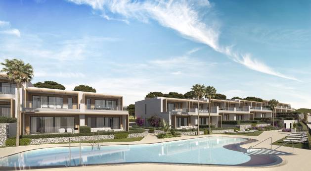 Adosados exclusivos en Mijas con vistas al mar