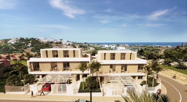 Townhouses in La Gaspara with sea views