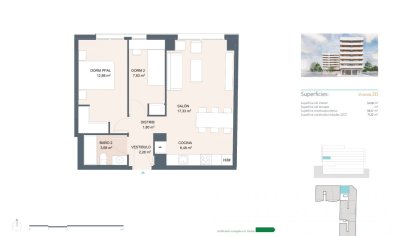 Obra nueva - Apartamento / piso -
Alicante - Benalua