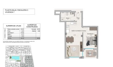 Nieuwbouw Woningen - Appartement -
Santa Pola - Estacion de autobuses