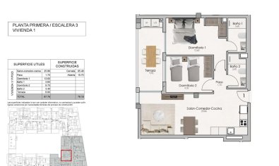 Nieuwbouw Woningen - Appartement -
Santa Pola - Estacion de autobuses