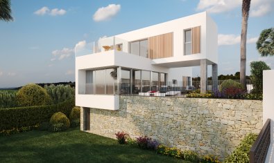 Luxe villa met 4 slaapkamers en bergzicht nabij golfbaan in Algorfa