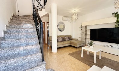 Luxury townhouse with ocean views and a pool in Lomas de Cabo Roig, Costa Blanca