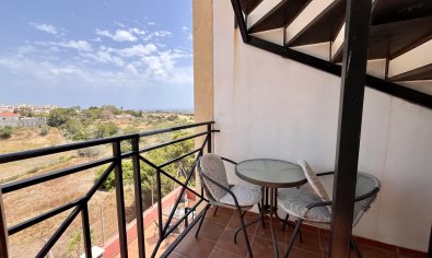 Luxury townhouse with ocean views and a pool in Lomas de Cabo Roig, Costa Blanca