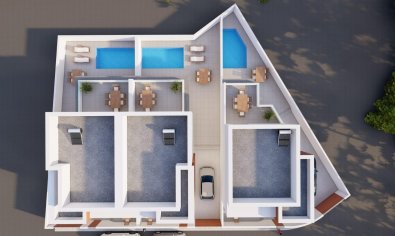 Moderne villa met 3 slaapkamers, solarium en uitzicht in Daya Nueva, Costa Blanca