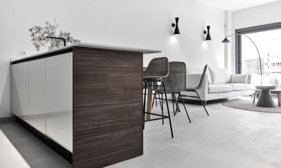 Comfortabele bungalow met tuin en solarium nabij zee in Torrevieja, 2 slaapkamers