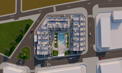 Obra nueva - Bungalow - Jardín -
Torre-Pacheco