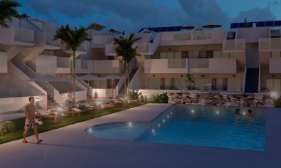 Obra nueva - Bungalow - Jardín -
Torre-Pacheco