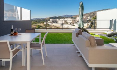 Modern ground floor apartment in Finestrat with terrace, 2 bedrooms, swimming pool