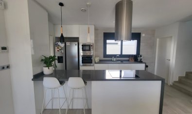 Modern corner home with private pool and sun deck in Daya Vieja, Costa Blanca