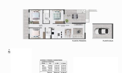 Ruim appartement met 3 slaapkamers en zwembad in het hart van Los Montesinos