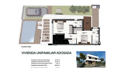 Obra nueva - Villa -
Los Montesinos - La Herrada