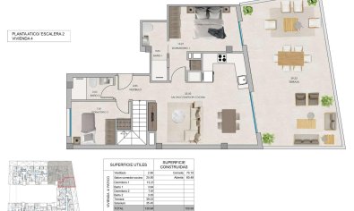 Nieuwbouw Woningen - Penthouse -
Santa Pola - Eroski