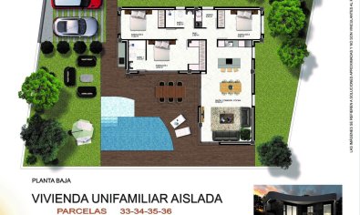 Obra nueva - Villa -
Los Montesinos - La Herrada