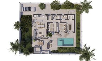 Nieuwbouw Woningen - Villa -
Polop - Alberca