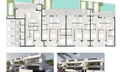 Nieuwbouw Woningen - Bungalow -
San Pedro del Pinatar - Las Esperanzas