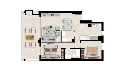 Obra nueva - Apartamento / piso -
Mijas - Calanova