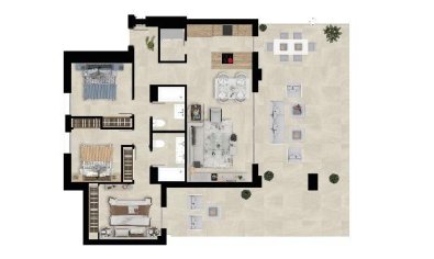 Obra nueva - Apartamento / piso -
Mijas - Calanova