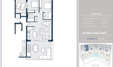 Nieuwbouw Woningen - Penthouse -
Arenal d´en Castell - pueblo