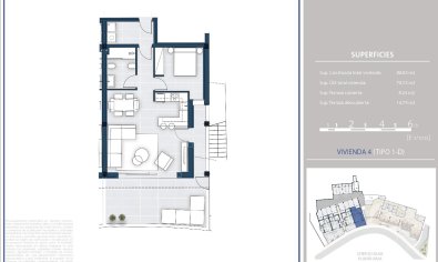 Obra nueva - Apartamento / piso -
Arenal d´en Castell - pueblo