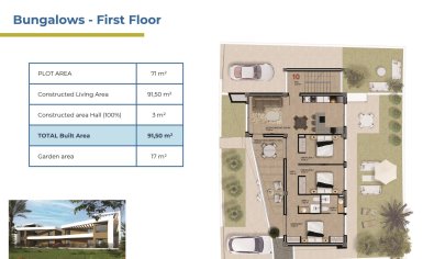 Nieuwbouw Woningen - Bungalow -
Orihuela Costa - Punta Prima