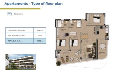 Nieuwbouw Woningen - Appartement -
Orihuela Costa - Punta Prima