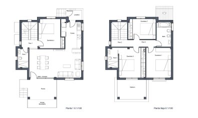 Obra nueva - Villa -
Castalla - Castalla Internacional