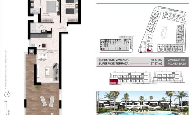 Nieuwbouw Woningen - Bungalow -
Ciudad Quesada - Lo Marabú