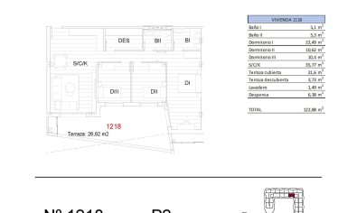 Nieuwbouw residentie met appartementen in San Miguel de Salinas