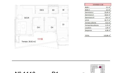 Nieuwbouw residentie met appartementen in San Miguel de Salinas