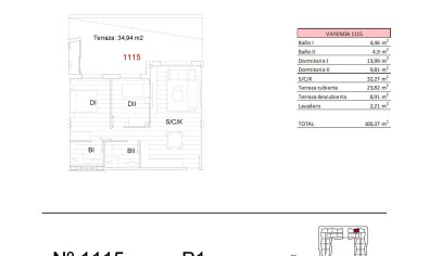 Nieuwbouw residentie met appartementen in San Miguel de Salinas