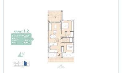 Obra nueva - Apartamento / piso -
Los Alcazares - Serena Golf